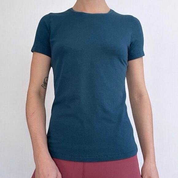 Texere Soft Teal Short Sleeve Top - Picture 1 of 6